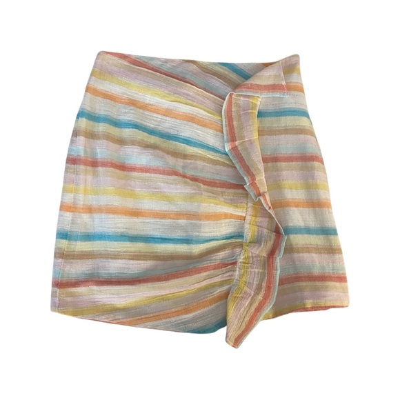 Lovers + Friends 
Lisa Skirt in Spring Rainbow (14) - Picture 4 of 7